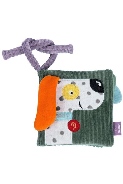 Fehn Carte din plus pentru bebelusi - Catelus NATUR