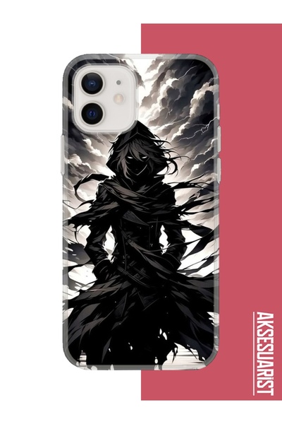 Iphone 11 Compatible Dark Shadow Anime Character UV Printed Silicone Case