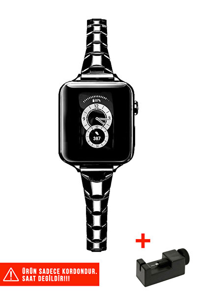 Nezih Case Slim Metal Band Compatible with Apple Watch Series 2/3/4/5/6/7/8/9/Se 38mm 40mm 41mm and Series 10/11 42mm