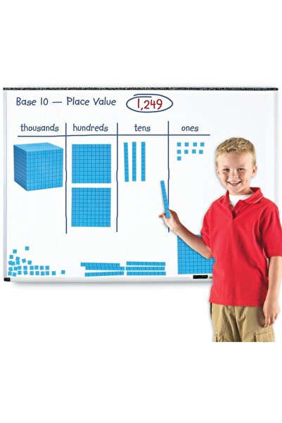 Learning Resources Set matematic magnetic - Modele in baza 10