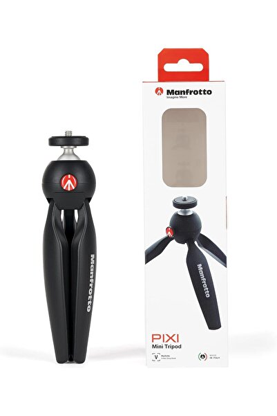 Manfrotto حامل ثلاثي صغير من بيكسي - أسود (MTPIXIMII-B)