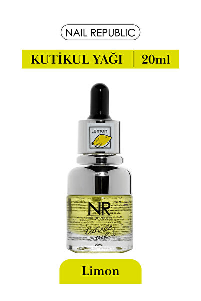 Nail Republic Kütikül Yağı 20 ml – Profesyonel Manikür Nemlendirici Tırnak Ba...