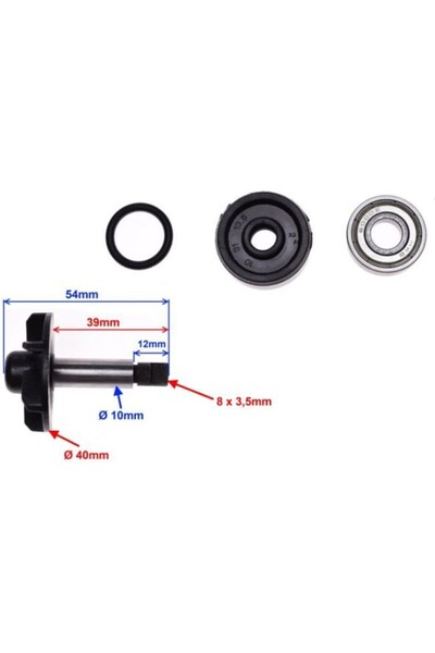 WM Pompă de apă Yamaha X-Max 125cc