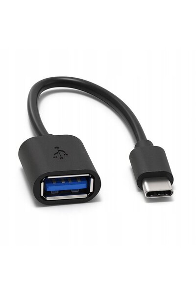 zola USB-C to USB 3.0 adapter, 60W, 3A, PD technology, length 15 cm, transfer speed 10 Gb/s, black