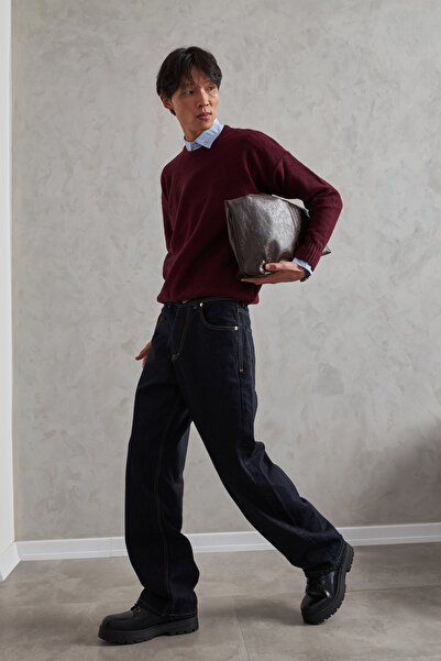 HYMAN Men's Extra Baggy Jeans