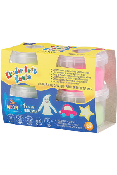 Feuchtmann Plastilina non-toxica Kinder - Neon