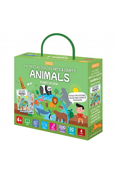 SASSI Primul set de arta & lucru manual - Animalute