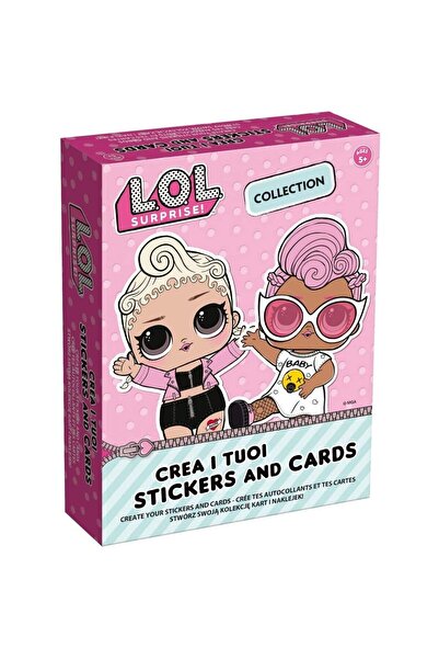 Lisciani Set LOL Surprise - Papusa de carton