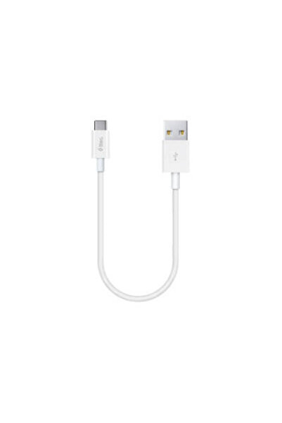 Ttec MiniCable Şarj Kablosu, USB-A-USB-C, 30 cm, 2A Hızlı Şarj, Beyaz