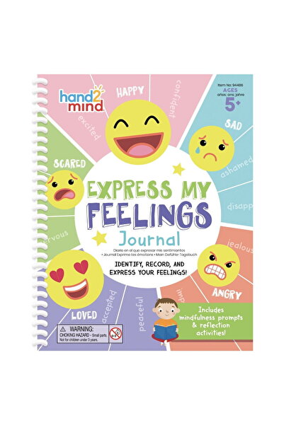 Hand2Mind Jurnal cu activitati - Emotiile mele (lb.engleza)