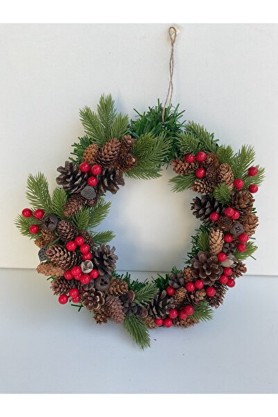 Yakamoz Konsept Yeniyıl yılbaşı mery christmas yapay çiçek aranjmanı dekorati...