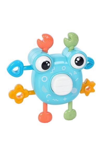 MalPlay Montessori sensory toy, with movable elements, 11 x 3.5 x 11.5 cm, Bl...