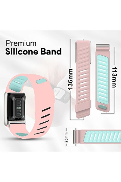 dado Silicone Sport Replacement Band Compatible with WHOOP 5.0, One, Peak & Life