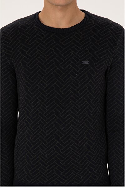 U.S. Polo Assn. U.S Polo Assn Slim Fit 100% Cotton Crew Neck Knitwear Sweater