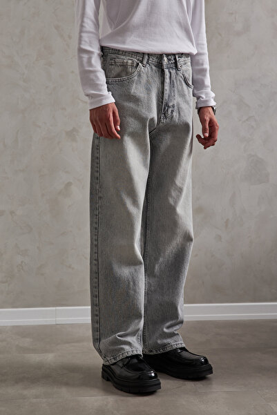 HYMAN Men's Extra Baggy Jeans