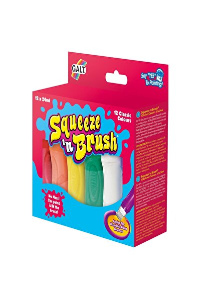 Galt Squeeze'n Brush - 12 culori