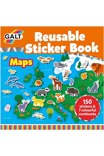 Galt Cartea mea cu stickere - Harta