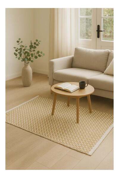 Generic Handwoven Indian rug – 100% cotton