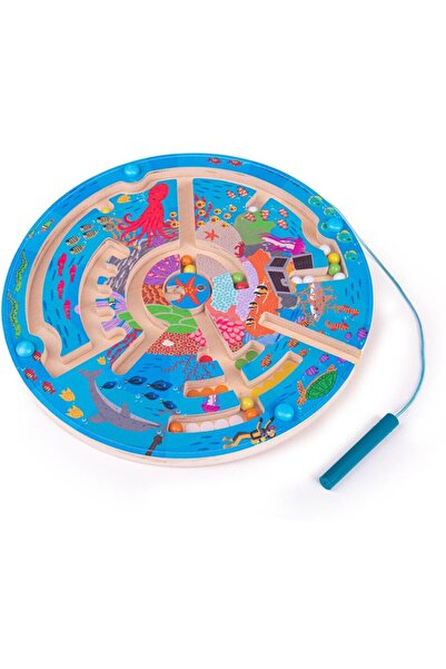 BIGJIGS Toys Puzzle labirint - Oceanul