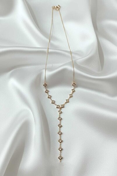JEWELRY Kadın Gold Y Çelik Kolye