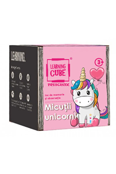 K-TOYZ Joc de atentie Learning Cube® - Micutii unicorni