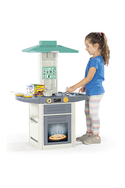 Dolu Kitchen with pastel children's accessories