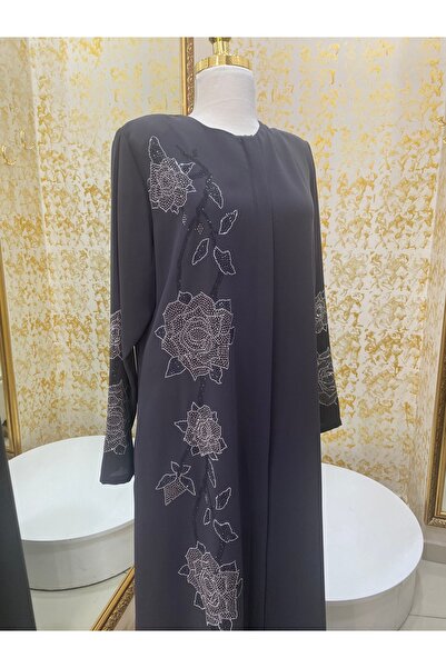 AKNER TAŞLI ABAYA FERACE