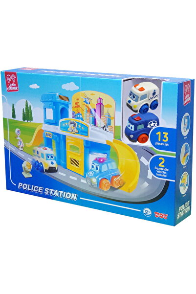 Little Learner Joc de constructie - Prima mea sectie de politie