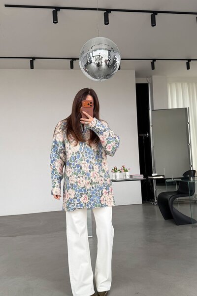 Özge Özgenç Bird's Eye Tie-Dye Jean