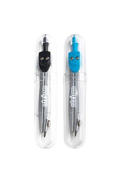 Strigo compass set, 2 pieces, blue/black