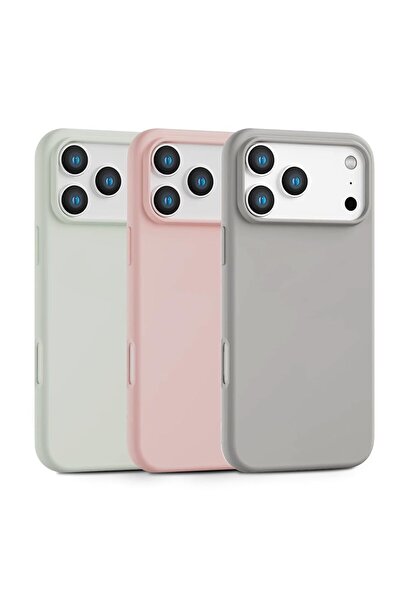 O Ozone جراب iPhone 17 Pro Max، غطاء واقٍ ناعم من السيليكون السائل النحيف بثل...