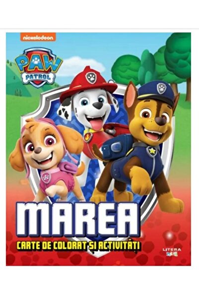 Editura Litera Patrula Catelusilor. Marea carte de colorat si act