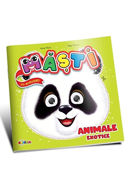 Editura Dorinta Masti cu activitati. Animale exotice, Inesa Tautu