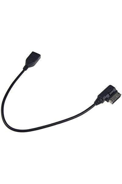 shine AMI/MMI to USB adapter cable with OTG port — compatible with Mercedes‑Benz C/CLS/SLK/C/E/SL/GLK