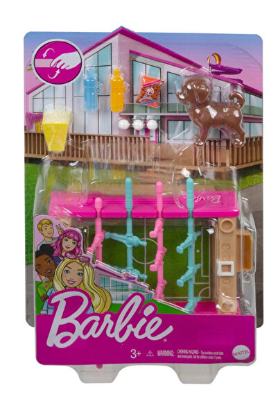 Barbie Playset - Soccer Table with Accessories