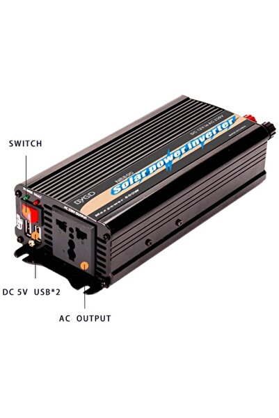 BYGD Power inverter, 500 W 12 V - 230 V