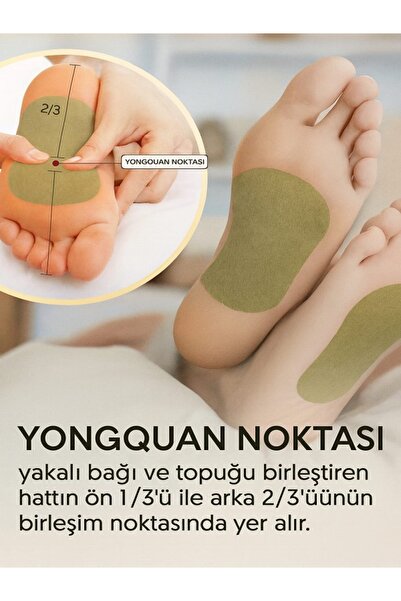 trendyes BİTKİSEL İÇERİKLİ DİNLENDİRİCİ AYAK DETOX BANDI (5 Lİ)