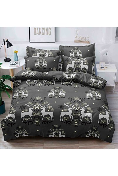 JOJO Bed linen 2 persons, FINET, 6 pieces, Christmas, Reindeer
