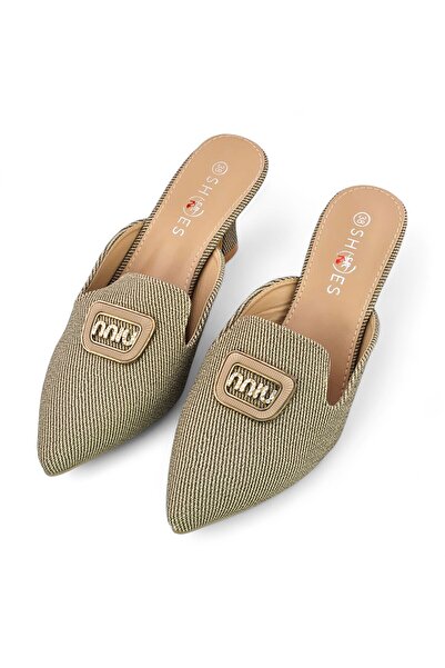 Sunrise Pointed Toe Mid Heel Pump