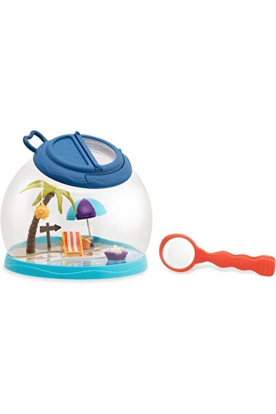 BToys Insect hotel playset with handle, magnifying tweezers 2-in-1 (ages 4+)