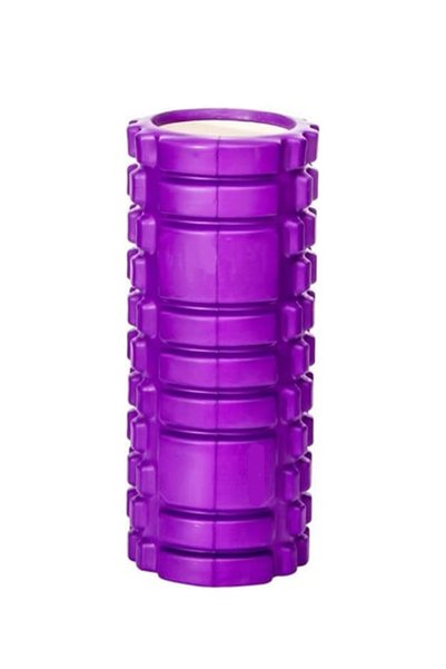 CİYU TİCARET Tırtıklı Masaj Köpüğü Silindiri Foam Roller Pilates Egzersiz Köpüğü