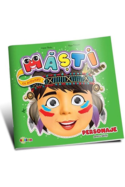Editura Dorinta Masti cu activitati. Personaje pentru baieti, Ines