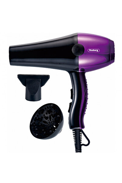 rosberg Uscător de păr cu difuzor R51100SD, 2000W, 3 setări de temperatură, 2...