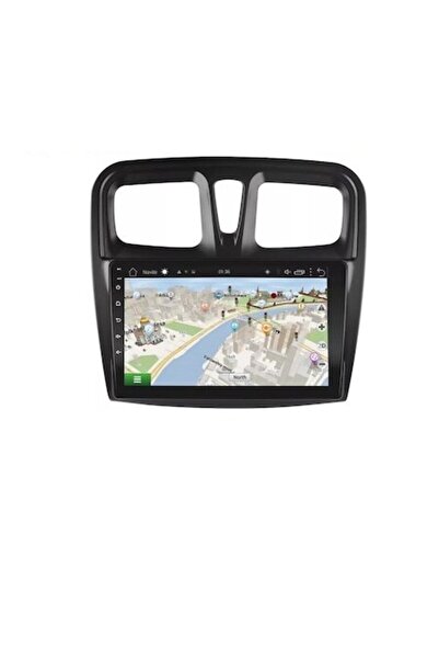 BSE Navigation System for Dacia Logan & Sandero — Android, Wi‑Fi, Bluetooth, 10-inch Screen