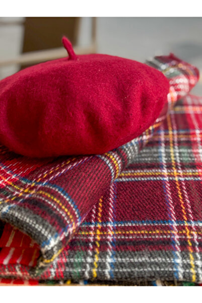 CAP BROS Ressam Beresi and Puffy Kaşkol Set Two-In-One