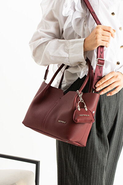 Just Polo JP Women's Hand and Shoulder Bag with Plain Pattern