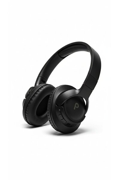 powermax Wireless Bluetooth headphones with charger / Black
