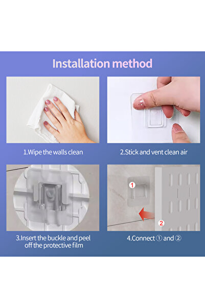 YESMAX مجموعة لوحة التعليق المثبتة على الحائط، لوحة تعليق، لوحات تعليق وملحقاتها، وحدات تعليق