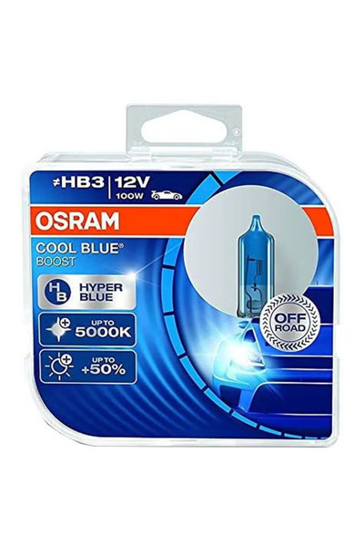 Osram Auto Bulb 12V 100W HB3 69005CBB-HCB
