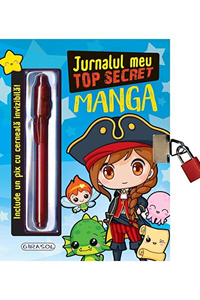 Editura Girasol Jurnalul meu Top Secret - Manga